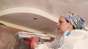 Как шпатлевать двухуровневый потолок ГКЛ