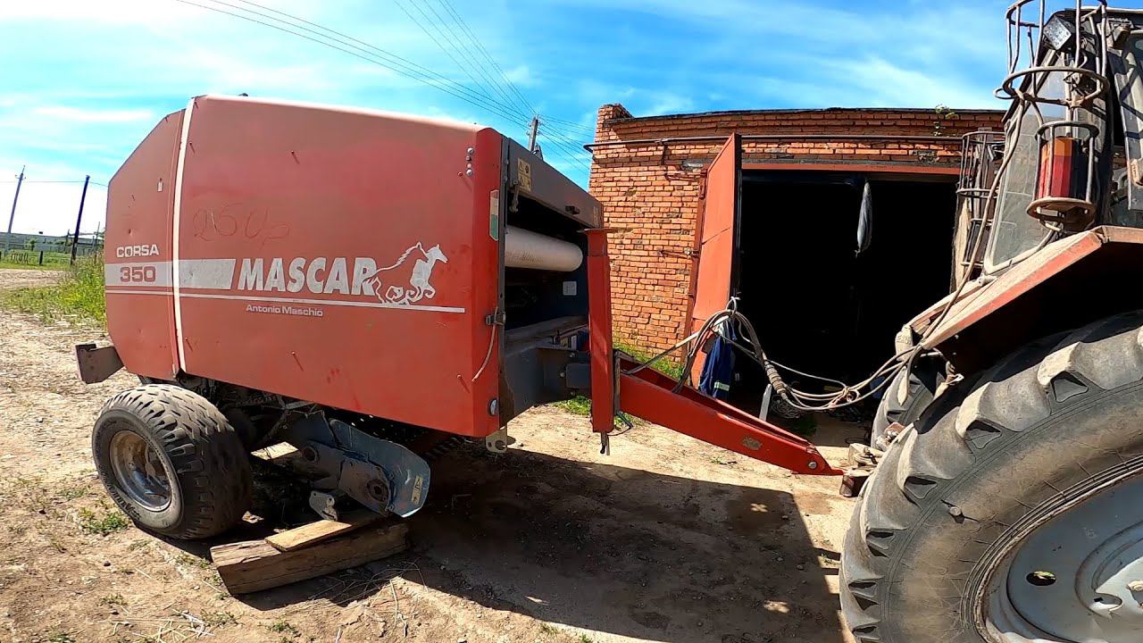 ЧТО ЭТО? Качество металла или неправильное использование пресс-подборщика MASCAR CORSA 350. смотреть онлайн