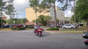 2022 Red Knights Dixie Rally, Savannah Ride leaving Host Hotel, May 13, 2022