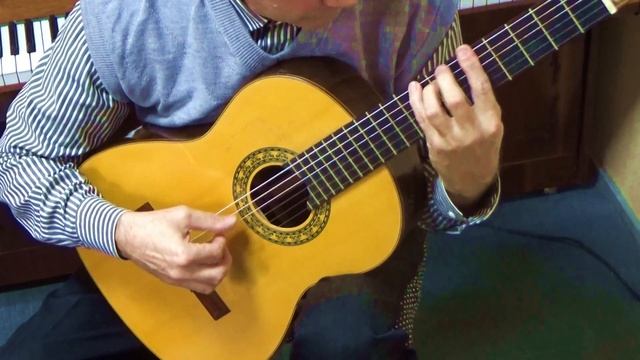 Меж крутых бережков НА ГИТАРЕ + НОТЫ + ТАБЫ. Русская народная песня. Аранжировка Сергея Богомолова смотреть онлайн