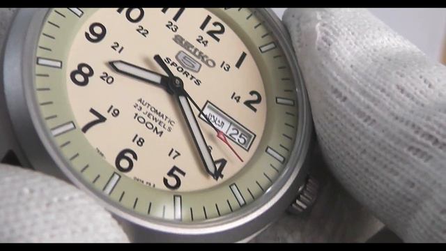 SEIKO 5 Sports SNZG07K1 - The Best Reliable Field Watch Under 150