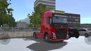 поехал работать на volvo  большегруз 40 рус