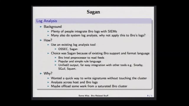 Bro Integrations by Jon Schipp смотреть онлайн