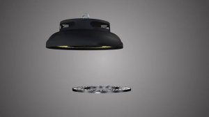 Annulight LED Highbay Kinglumi Glare free, Dustproof