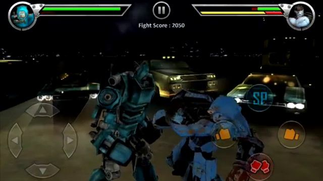Real Steel HD Игра для Аndroid написана по мотивам фильма 'Живая сталь' смотреть онлайн