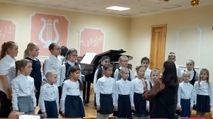 Настя Карзинкина 2 класс 8 лет. Скучная картина - Плещеев.