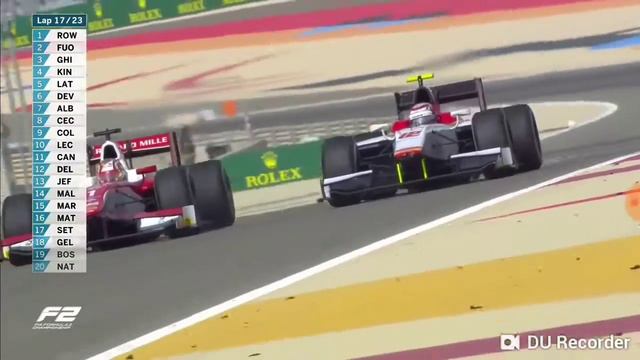 Первое место Шарля Леклера Гран-при Бахрейна Ф2 смотреть онлайн