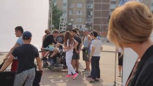 Екатерина Варнава и Кай Гетц   GLORIA JEANS BACKSTAGE 2016