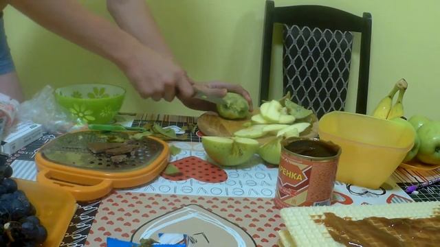 Приготовление торта для снятия заклятия с Каролины.