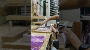 прошивка книжного блока тетрадками и склейка.