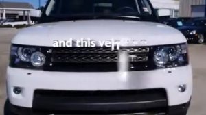 Certified 2012 Land Rover Range Rover New Orleans LA