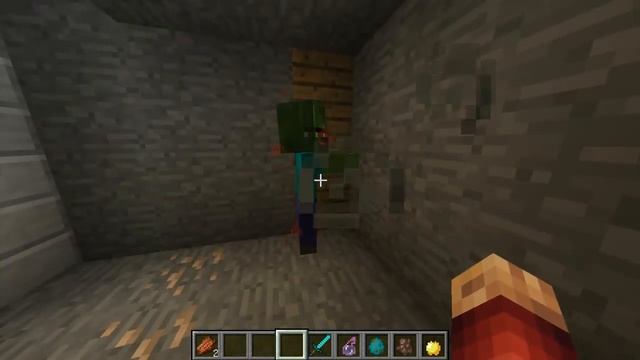 Как вылечить Зомби Жителя? [1.8] смотреть онлайн