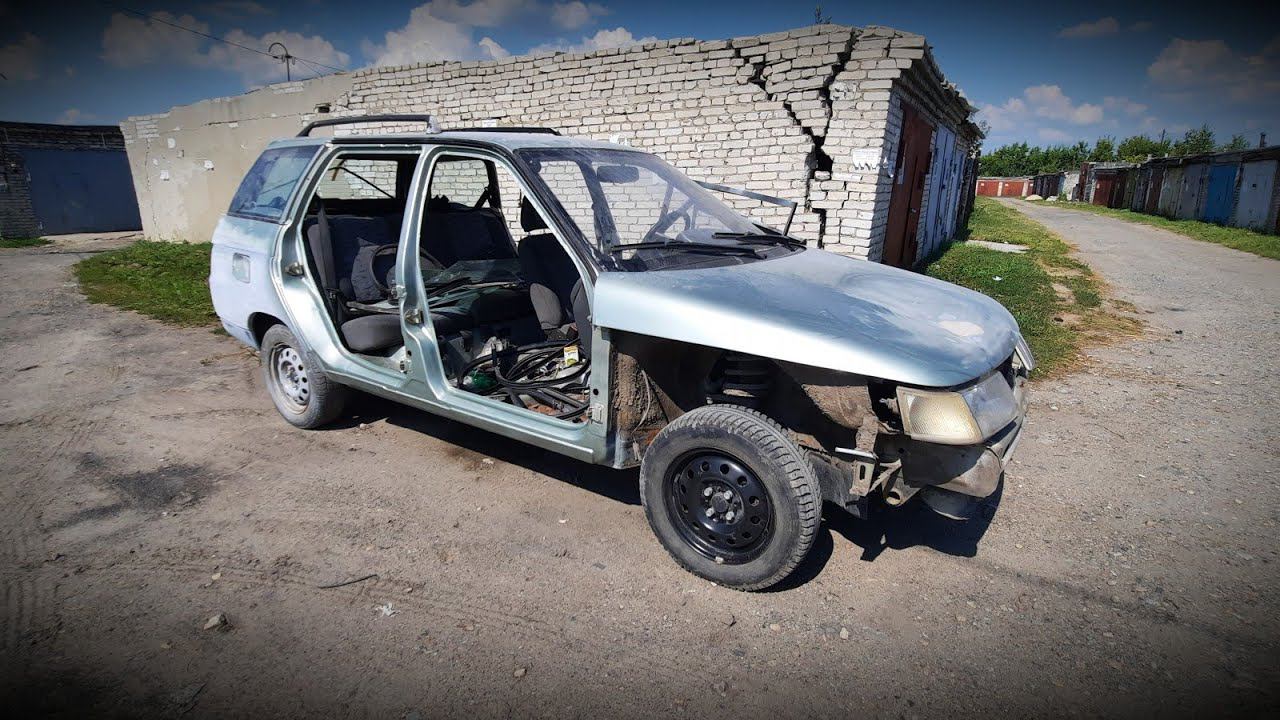 ура! я покрасил ваз 2111! часть 2! смотреть онлайн