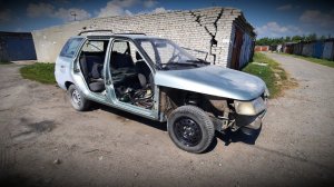 ура! я покрасил ваз 2111! часть 2!