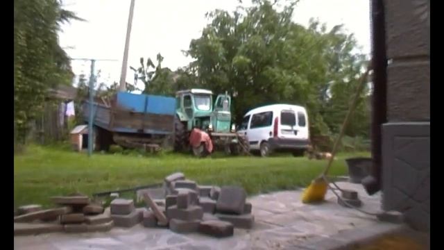 Как дешево и красиво уложить брусчатку. смотреть онлайн