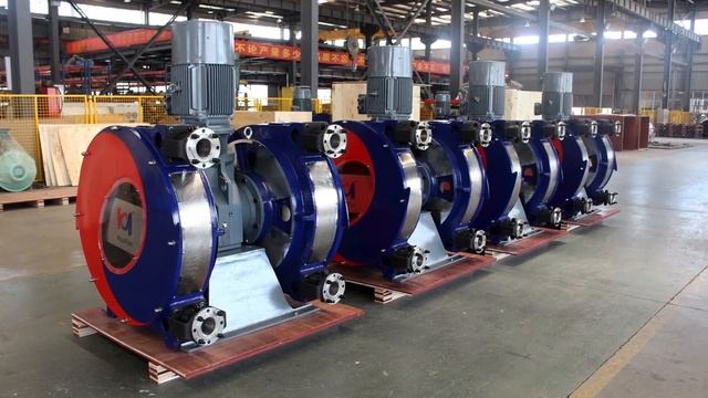 Peristaltic hose pump Huayun Double Tube Hose Pump provides customers with fluid delivery solution