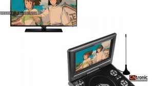 POWSTRO K Portable 7.8'' DVD Player with 7 Inch TFT Display Screen 270 Rotating Game Analog TV...