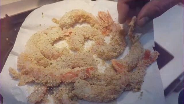 Шикарные жаренные #креветки. Очень быстро и #вкусно смотреть онлайн