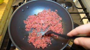 Лапша с фаршем и зеленым карри? Настолько простой рецепт, что смешно, но очень вкусно!