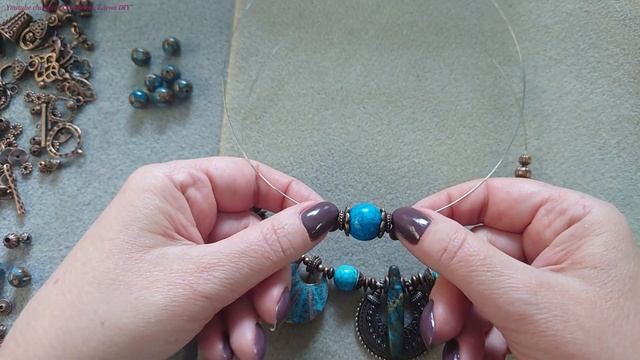 Колье Стиль Бохо Своими Руками Мастер Класс. смотреть онлайн