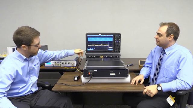 100 GHz Oscilloscope Demo смотреть онлайн