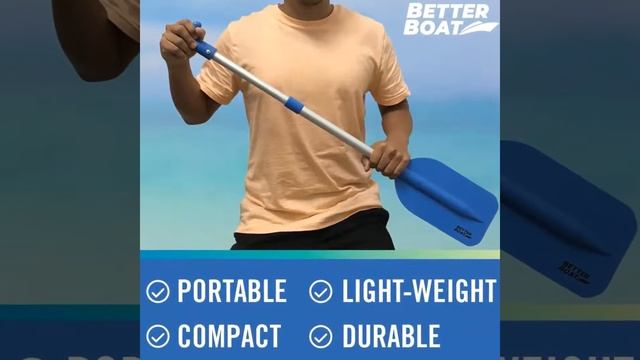 Boat Telescoping Plastic Boat Paddle - Mini Paddle for Kayaks, Rafts, Tubes, Boats and More смотреть онлайн