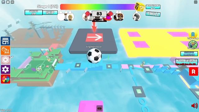 РОБЛОКС ОББИ НО Я ФУТБОЛЬНЫЙ МЯЧ ЧЕЛЛЕНДЖ! ROBLOX ВИДЕО смотреть онлайн