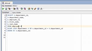 Right Outer Join (Introduction to Oracle SQL)