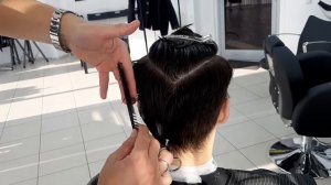 Как стричь лучший Помпадур / Pompadour & neck taper