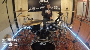 Антон Волошин - RHCP - Give It Away Drum cover (Drumstarz school)