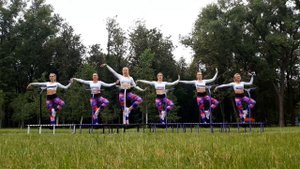Jumping fitness Фитнес на мини батуте