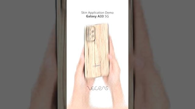 Samsung Galaxy A33 Skin Coverage Live Demo | Vector Template by VecRas