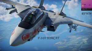 F-14A TOMCAT в War Thunder (cinematic)