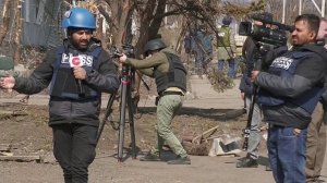 К событиям на Украине все больший интерес проявляют иностранные журналисты