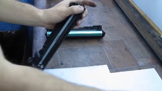 HP 1005 Инструкция по заправке смотреть онлайн