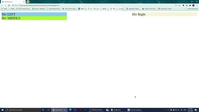 Aligning Divs Side by Side CSS & HTML tutorial смотреть онлайн
