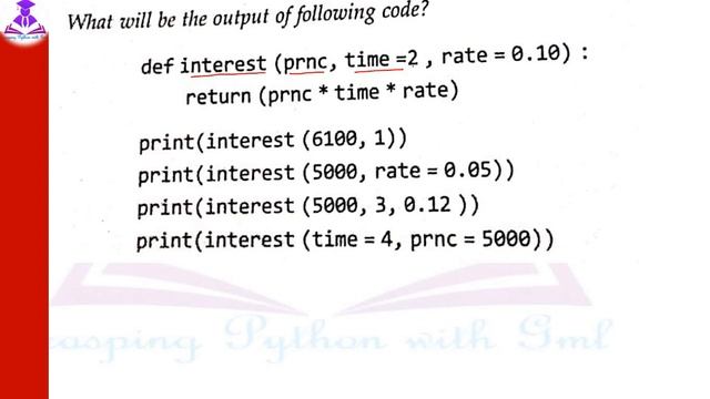 Working with Functions In Python  Functions in Python |  Chapter 2 Functions CS XII CBSE (O/P)