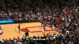 Nicolas Batum's Game Winning Layup vs Spurs [RADIO CALL]