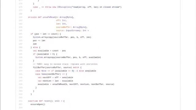 on a Scala java.io.BufferedInputStream смотреть онлайн