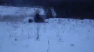 испытания снегохода из мотоблока