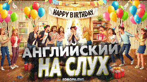 Английский на слух | Сюрприз на день рождения: Веселый рассказ на английском 🎉🎂