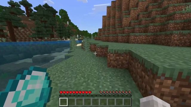 How To Put ANYTHING In Offhand Slot! - Minecraft Bedrock! смотреть онлайн