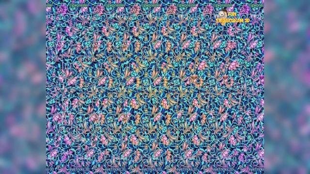FIVE STEREOGRAM 3D OBJECTS-PART 65 Ll Fun Stereogram 3D #stereogram #3d #opticalillusion
