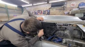 Замена крыши на SUBARU. Часть 1