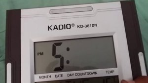 BEST DIGITAL CLOCK KADIO KD-3810N | HOW TO TIME SET OF DIGITAL CLOCK IN HINDI