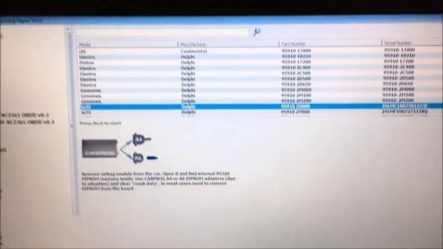 Airbag Crash Data Restore Carprog ECM repairing Training смотреть онлайн