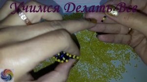 Серьги из бисера "Спираль"/Earrings from beads "Spiral"