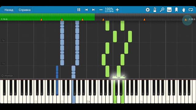 играю на пианино песню Megalovania из игры Undertale приятного просмотра смотреть онлайн