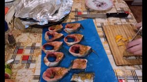 ГОРБУША ЗАПЕЧЁННАЯ В ДУХОВКЕ С СОУСОМ ИЗ КРАСНОЙ ИКРЫ. ПРОСТОЙ РЕЦЕПТ.