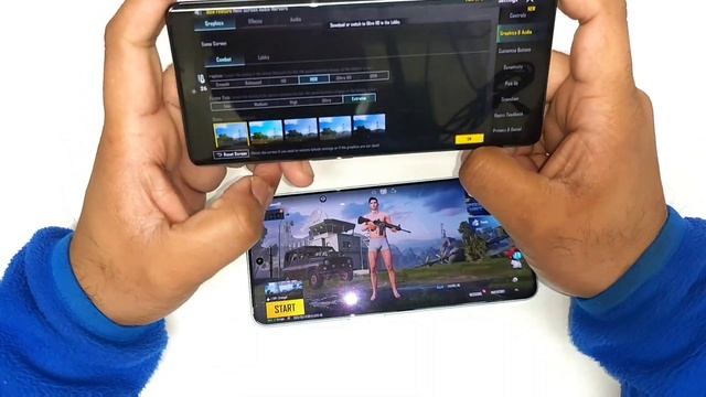 Oneplus Nord 3 Vs Oneplus 11r PUBG 90fps Graphics Settings Comparison After Update ???